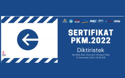 SERTIFIKAT LOLOS PKM 2022