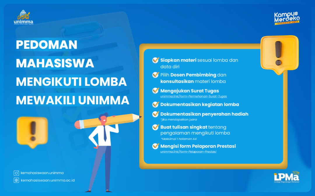 Pedoman Mahasiswa Mengikuti Lomba
