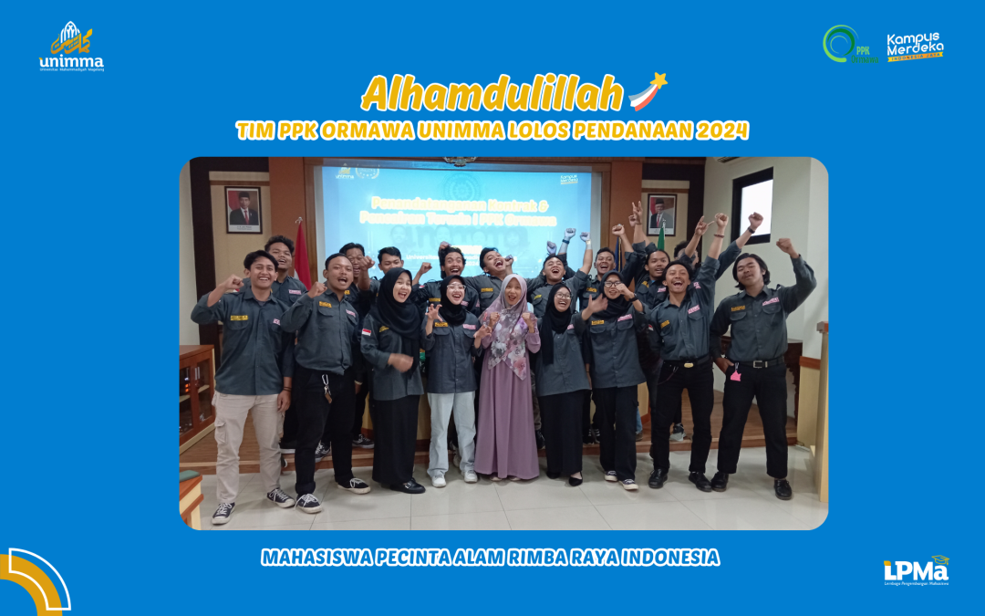 Alhamdulillah Tim PPK Ormawa Mentari UNIMMA Lolos Pendanaan 2024 ...