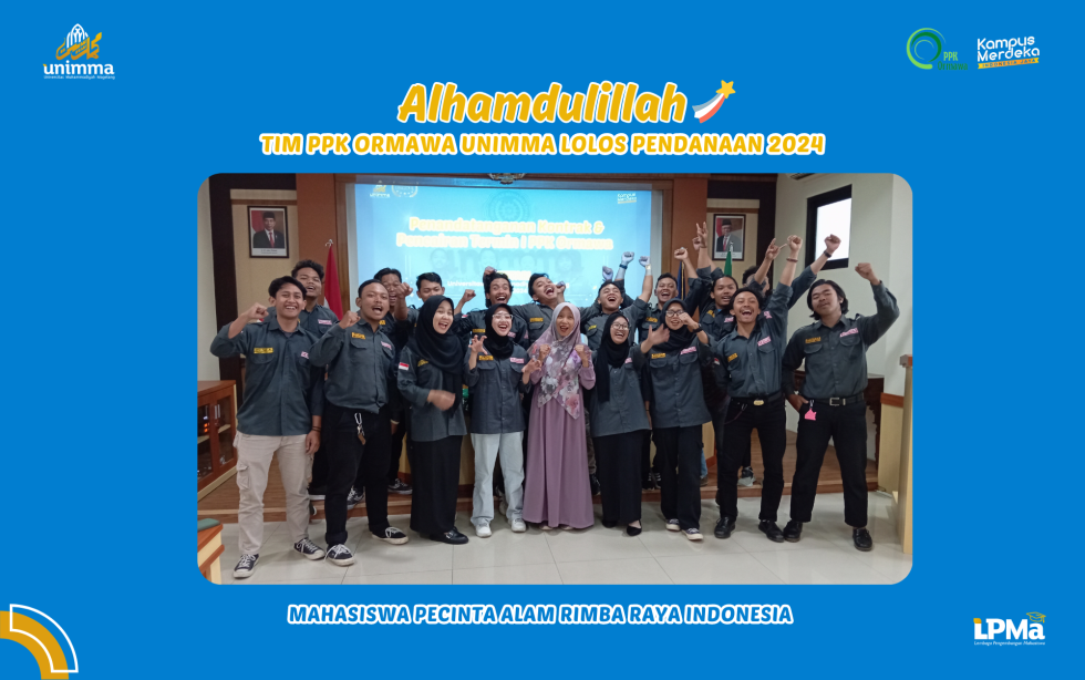 Alhamdulillah Tim PPK Ormawa Mentari UNIMMA Lolos Pendanaan 2024 ...