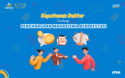 SK Penghargaan Mahasiswa Berprestasi UNIMMA