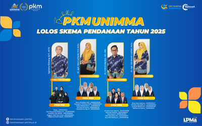 Selamat Tim PKM UNIMMA Lolos Pendanaan Tahun 2025