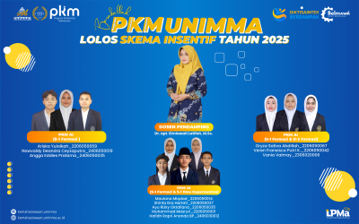 Selamat Tim PKM UNIMMA Lolos Skema Insentif Tahun 2025