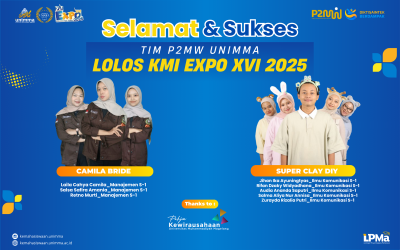 Selamat 2 Tim P2MW UNIMMA Lolos KMI Expo XVi 2025
