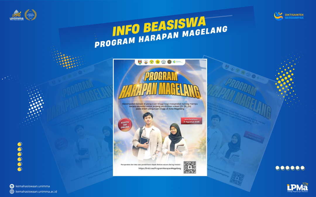 Kesempatan Emas! Pemkot Magelang Buka Bantuan Biaya Pendidikan Mahasiswa Vokasi 2026 melalui Program Harapan Magelang